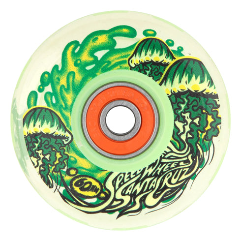 Slime Balls - Jelly Fish Light Ups OG Slime GITD 78a Wheels (60mm)